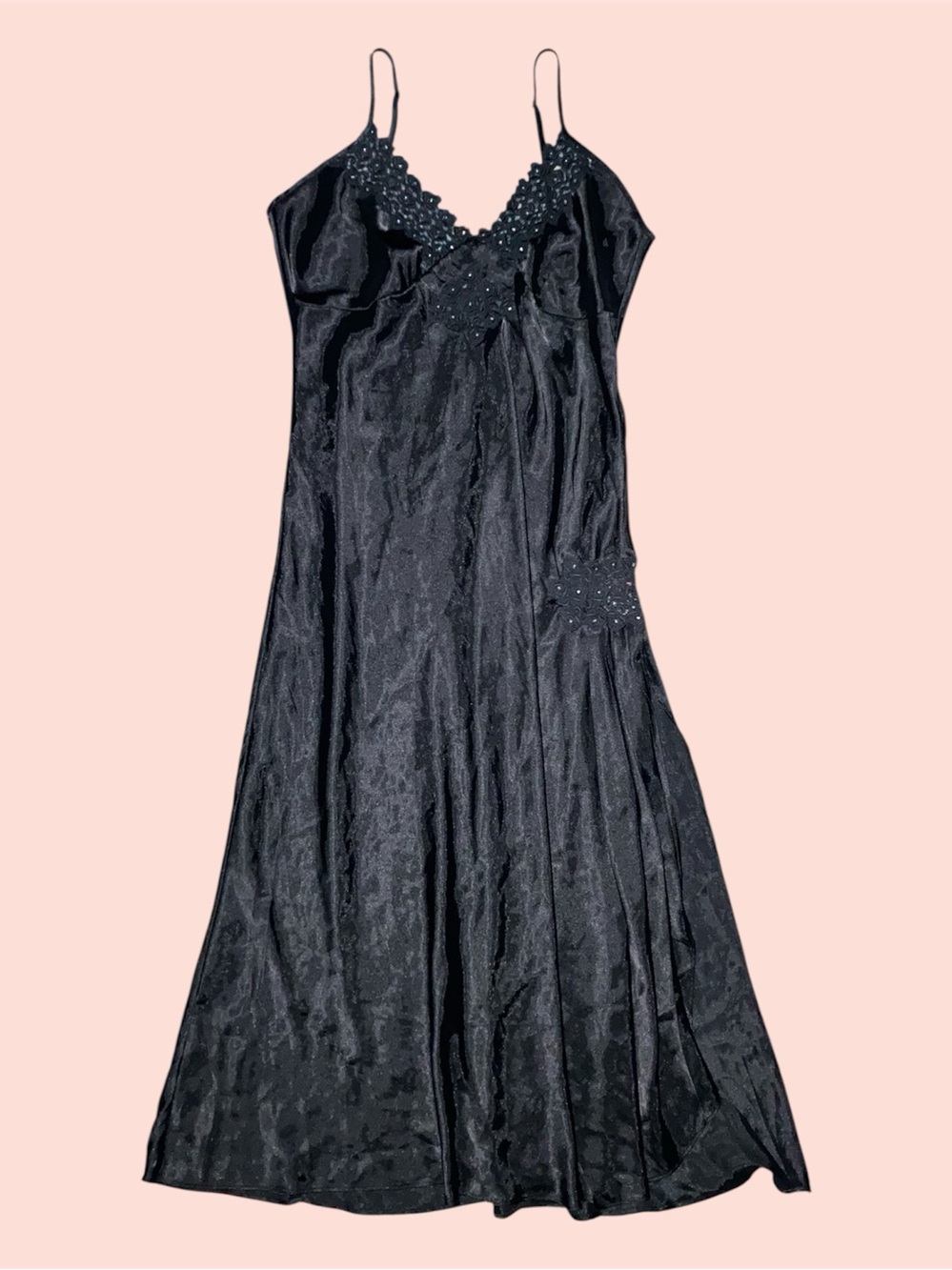 Long Black Nightgown